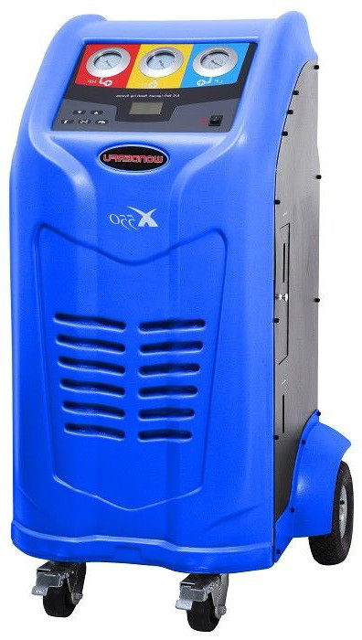 Cheap Blue Large Refrigerant Recovery Machine X550 Fan And Condensor for sale