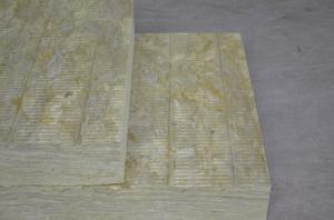 Cheap Acoustic Rockwool Insulation Board For Walls , Rigid Rock Wool Roof Insulation for sale