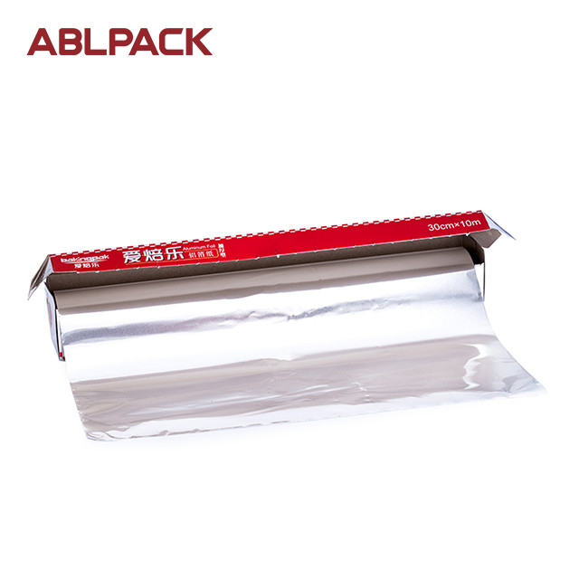 Cheap 30cm width 10 mics aluminium metal foil roll papers chocolate wrapper for food grade for sale