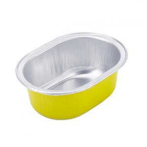Cheap 58ml disposable aluminum foil baking oval cup cake muffin puff bakery for sale