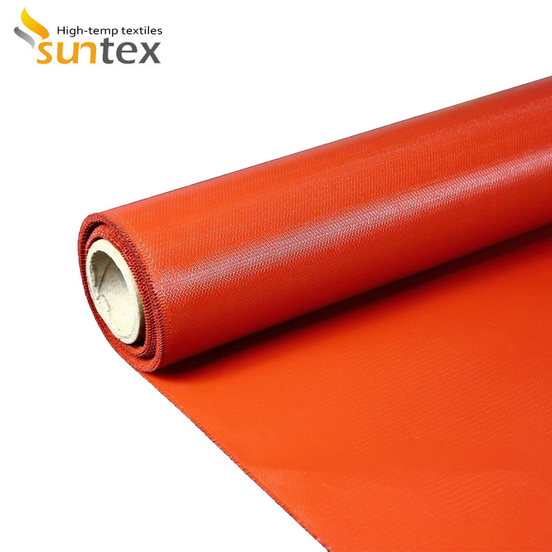 High Strength Silicone Coated Fiberglass Fabric For Fabric Expansion Joint
