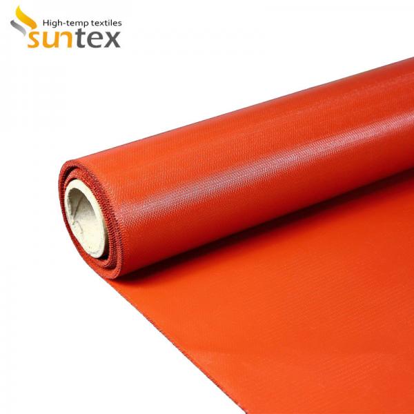 Quality High Strength Silicone Coated Fiberglass Fabric For Fabric Expansion Joint wholesale