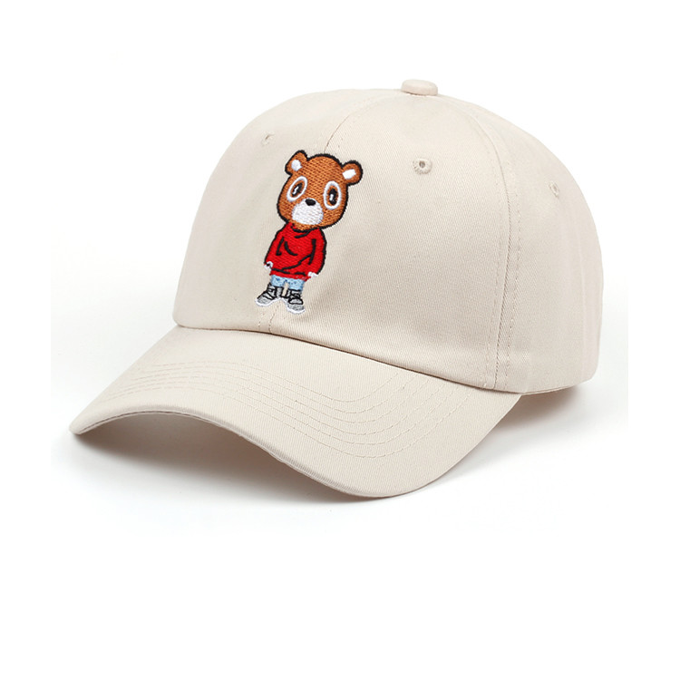 Cheap 100% Cotton Childrens Fitted Hats Sports Cap Plain custom Embroidered logo for sale
