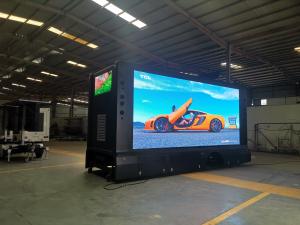 Cheap BAKO Vision Mobile LED Billboard IP54 7500nits Truck Mounted LED Screen for sale