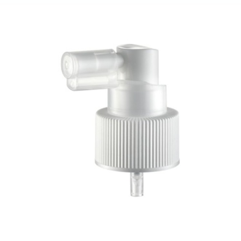 Cheap JL-MS105A  Ribbed Aluminum Oral Nasal Sprayer Pump 20 22 24 28 410 Plastic Sprayer for Nasal Clean Leakproofness for sale