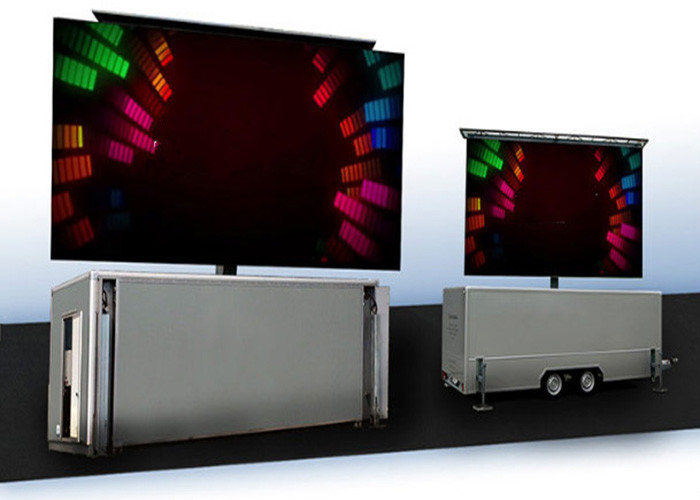 Cheap Fixed High Brightness Truck Mounted Led Screen , SMD3535 Mobile Led Signs for sale