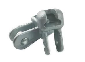 Cheap High Tensile Strength Clevis End Fitting , Transmission Line Fittings OEM Accepted for sale