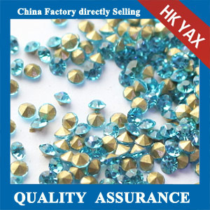 China china factory point back glass rhinestone,loose glass crystal rhinestones,loose glass point back rhinestone on sale