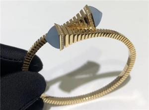 Cheap  jewelry wiki Thick Slip On CLEO-B3 18 Karat Gold Diamond Bracelet good brand jewelry for sale