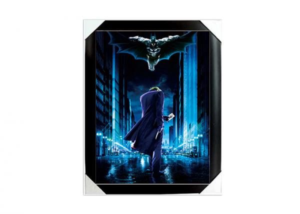 12x16 3D Lenticular Poster Batman & Joker Famous Movie For Advertising