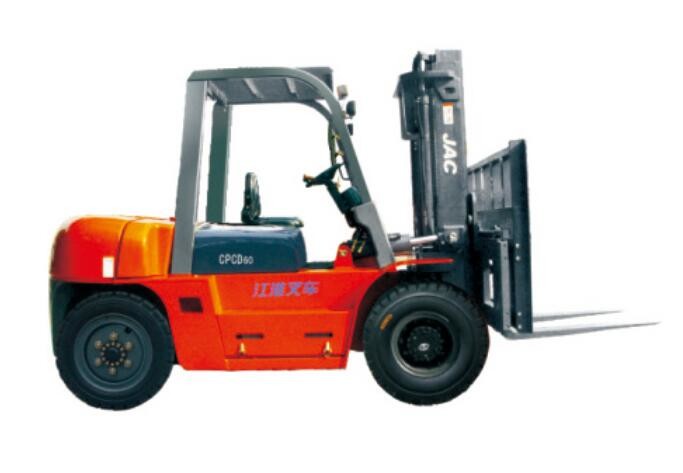 Cheap Durable Warehouse Lifting Equipment 5 Ton Diesel Forklift With Side Sliding Fork for sale
