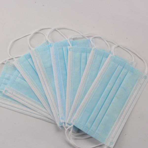 Cheap Meltblown Filter Disposable 3 Ply Earloop Face Mask for sale
