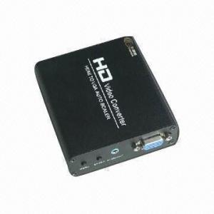Cheap HDMI to VGA Converter Adapter, Converts Digital HDMI/DVI Signals to VGA/Stereo Audio for sale