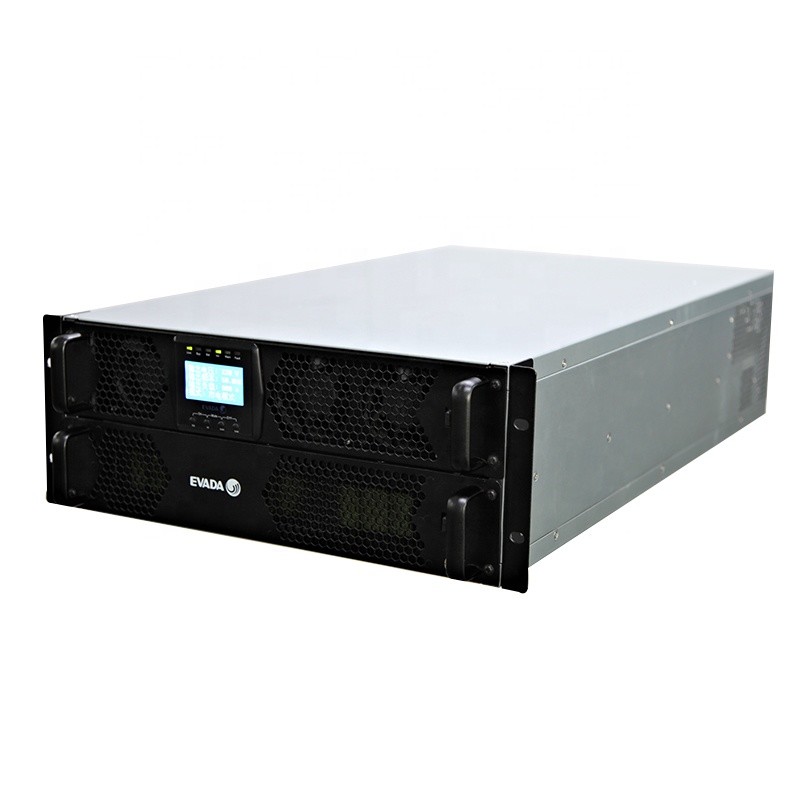 Cheap 6U LifePO4 15ah Lithium Battery , 6KVA Double Conversion Ups Online Rack for sale