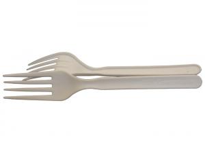Cheap Food Grade Biodegradable Plastic Cutlery , Biodegradable Forks And Spoons for sale