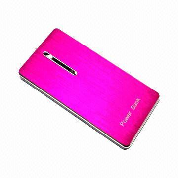 Cheap Power Bank for Mobile Phones/Tablet PCs, Can Charge iPhone and iPad, 5,500mAh Cell, LED Light for sale
