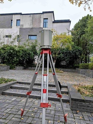 Cheap 500kHz IP64 Construction Site Scanner HS650i High Frequency 3D Laser Survey Equipment for sale
