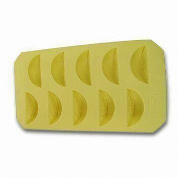 Cheap Fruit-shaped Ice Cube Tray, Made of 100% Food Grade Silicone, Nontoxic, Nonstick for sale