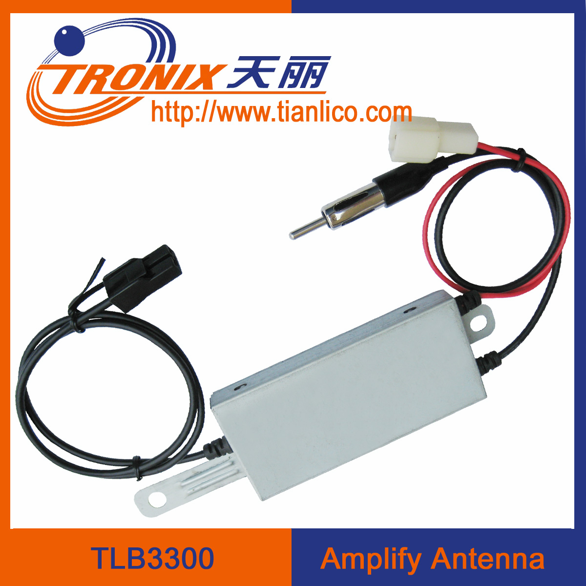 Cheap am fm radio car antenna/ active amplifier car antenna/ active electronic car antenna TLB3300 for sale