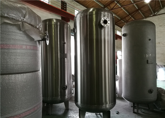Cheap High Pressure Stainless Steel Air Receiver Tank Vessel For Compressor Systems for sale