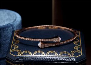 Cheap  jewelry bracelet  Cleo CLEO-B1 Slip On 18k Gold Diamond Bracelet luxury jewelry gifts for sale