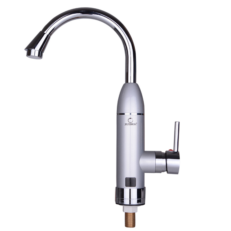 Cheap White body with bullet and big exhalent siph which the interval of body New product of Faucet with 220V 3000W 5seconds for sale