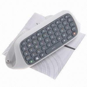Cheap Wireless Messenger Keyboard Chatpad for Microsoft's Xbox 360, Durable to Use, Sized 14.2 x 5.1cm for sale
