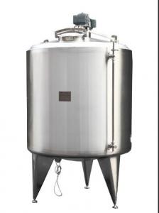 Cheap Stainless Steel Pasteurizing Vat with Jacket  1000L Ice Cream Aging Vat for sale