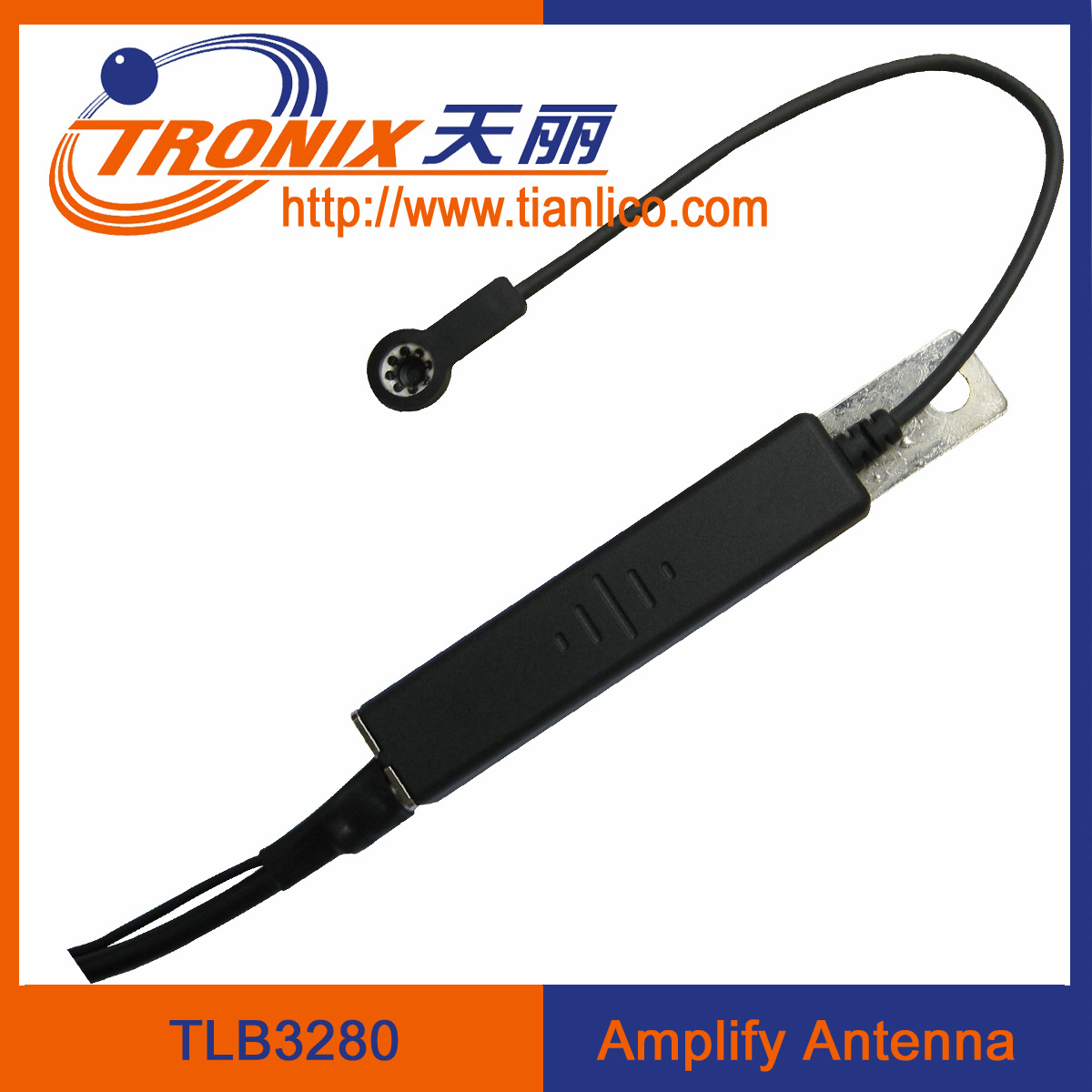Cheap am fm radio car antenna/ amplifier car radio antenna/ active electronic car antenna TLB3280 for sale