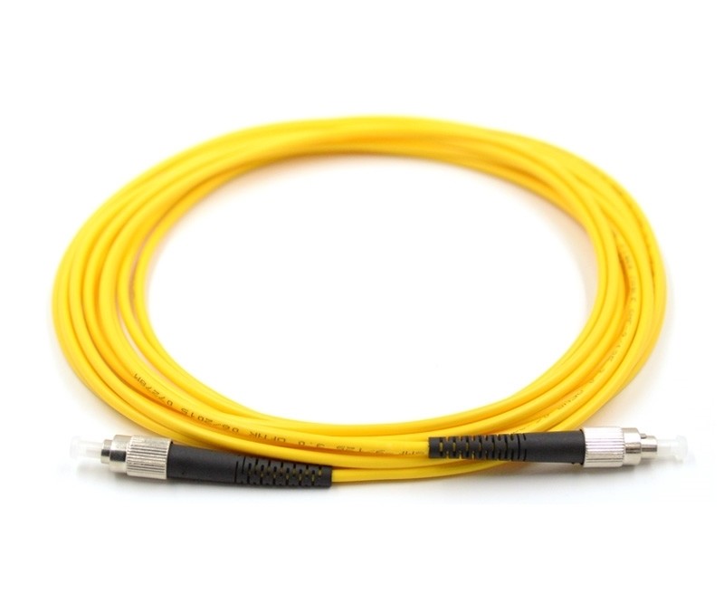 Cheap FC To FC Fiber Optic Network Cable , Telecom / LAN Bulk Fiber Optic Cable for sale