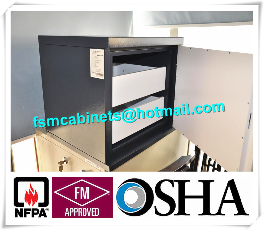 Cheap Metal Fire Resistant File Cabinet For Anti Magnetic , Magnetic Proof Safety Cabinets for sale