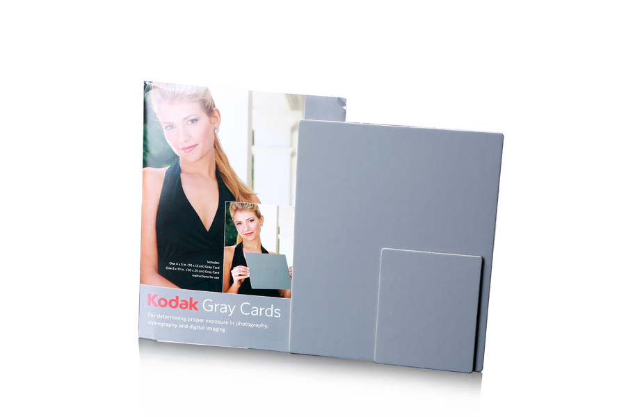 Cheap Reflective 18 Grey Card Charts High Resolution Photographic Paper By Kodak for sale
