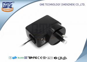 Cheap Black GME Australia Plug Adapter , Medical 5v 1a Power Adapter for sale