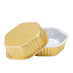 Cheap 330ML/11oz ABL PACK Disposable Take Away Container Packing Food Tray Aluminium Foil Lunch Box for sale