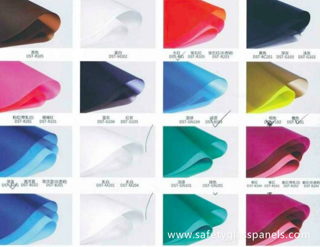 Cheap Heat Insulated  PVB Film for Car Windshield Glass , Colored Glass Laminate Film for sale