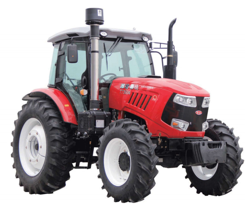 Cheap 1000r/Min 4wd Farm Tractor , 88.2kw 160 Hp Tractor With Air Cabin for sale