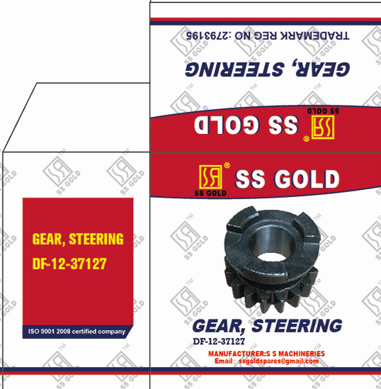 Cheap Steering gear / Engine Gear DF12-37127 DF walking tractor main gear box carbon steel for sale