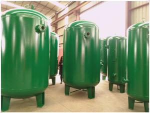 Cheap ASME Certificated  Compressed Air Storage Tank Low Pressure Vertical Orientation for sale