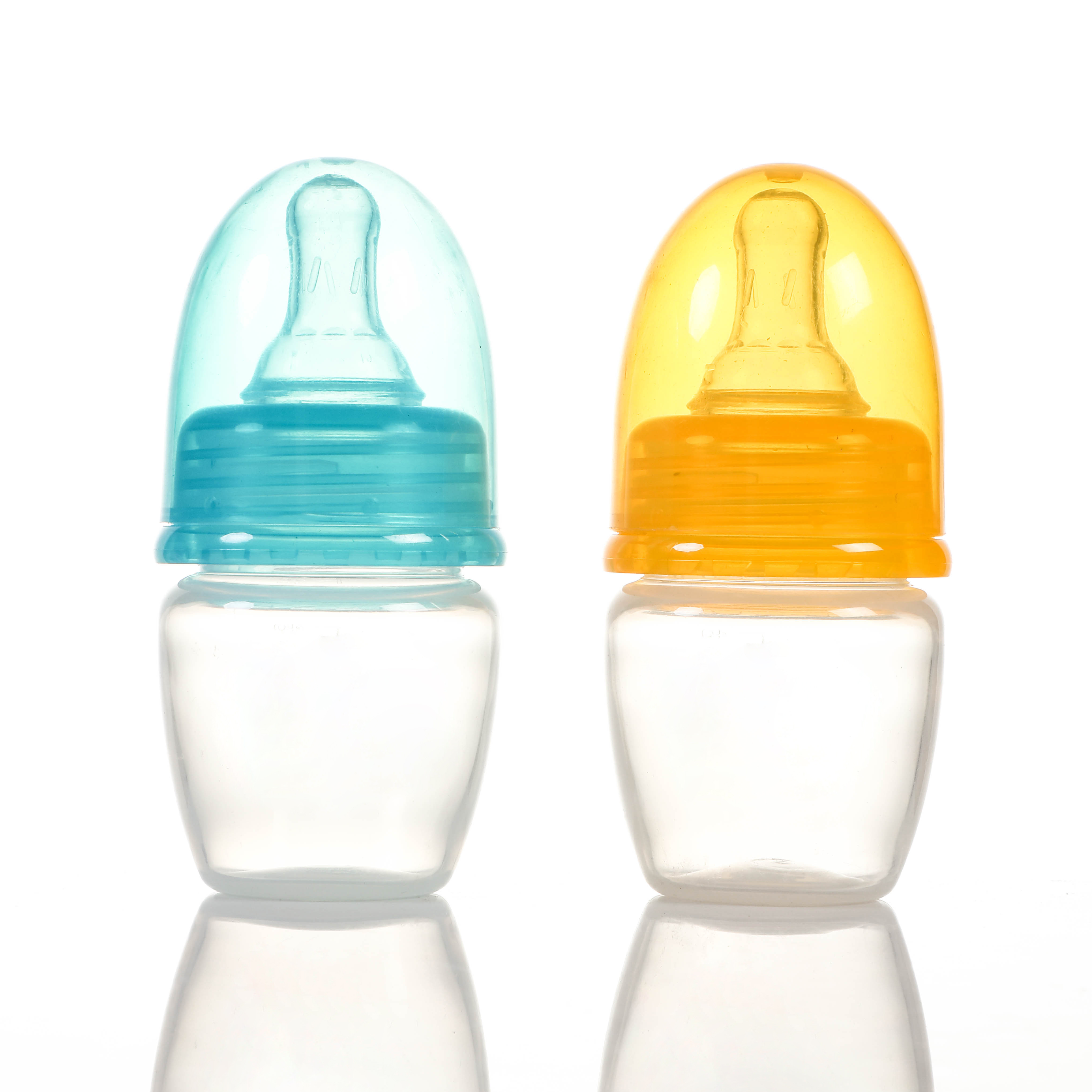 Cheap Collapse Resistant Glass Baby Feeding Bottle With Soft Silicone Nipple for sale