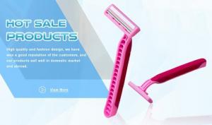 Cheap Fixed Head Twin Blade Disposable Razor Any Color Available With Iso Certificate for sale