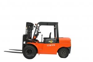 Cheap Diesel Powered Heavy Duty Forklift , Load Capacity 6 Ton Forklift 3m - 6m Lift Height for sale