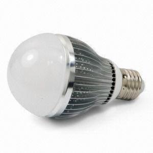 Cheap E27 LED Bulb, Measures 65.6 x 122mm, with 100 to 240V Operating Voltages for sale
