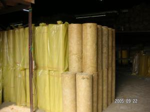 Cheap Rigid Rockwool Pipe Insulation , Rockwool Pipe Section 22 - 529 mm Dia for sale