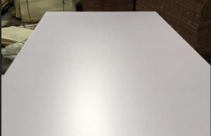 Cheap White Surface Melamine Plywood Sheets 1220*2440mm Size Eco Friendly Materials for sale