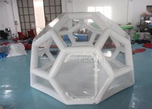 Cheap Airtight 4M Football Shaped Inflatable Bubble House for sale