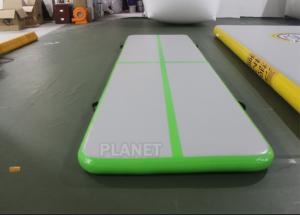 Cheap 3.5m Air Floor Tumbling Mat / Inflatable Air Jump Track For Gymnastics for sale