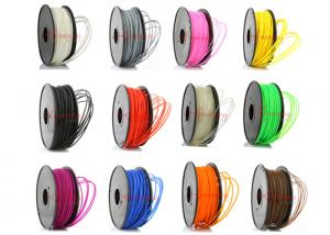 Cheap Colored 3D Printer ABS Filament Oil Based 1.75mm / 3mm SGS ROHS for sale