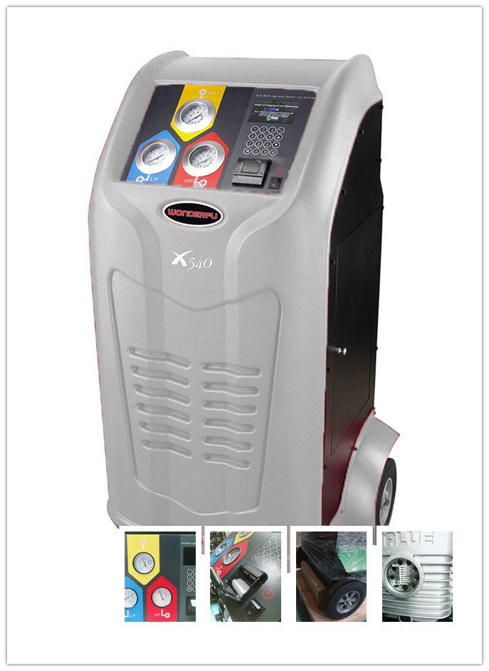 Cheap 5 Inche LCD Display Car Ac Recovery Machine A/C Service Station CE Certification for sale