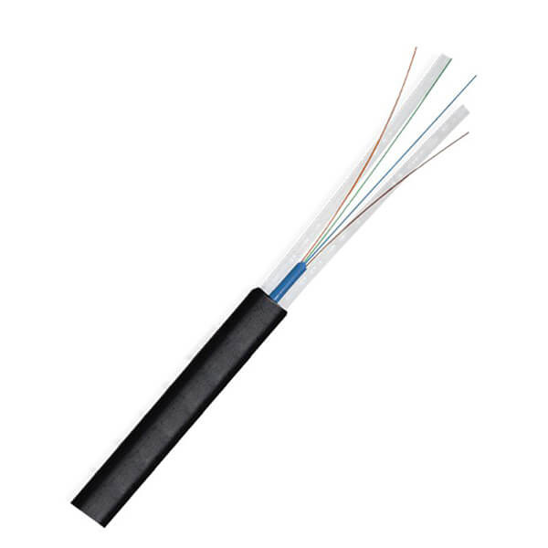 Cheap Flat Drop Home Cable System Ftth Optical Fiber Cable 1-24 Core LAN Communication for sale