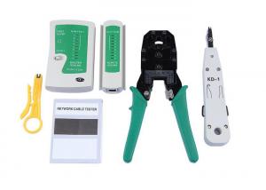 Cheap Portable LAN Cable Accessories Network Cable Tester Tools Bag RJ45 Crimper Stripper Wire Line Detector for sale